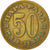Moneta, Jugosławia, 50 Para, 1965, EF(40-45), Mosiądz, KM:46.1