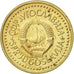 Moneta, Jugosławia, Dinar, 1984, EF(40-45), Mosiądz niklowy, KM:86