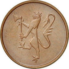 Coin, Norway, Olav V, 5 Öre, 1975, MS(60-62), Bronze, KM:415