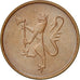 Coin, Norway, Olav V, 5 Öre, 1975, MS(60-62), Bronze, KM:415