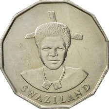Swaziland, King Msawati III, 50 Cents, 1993, British Royal Mint, SUP