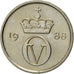 Coin, Norway, Olav V, 10 Öre, 1988, AU(55-58), Copper-nickel, KM:416