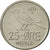 Moneda, Noruega, Olav V, 25 Öre, 1973, MBC+, Cobre - níquel, KM:407