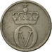 Coin, Norway, Olav V, 10 Öre, 1961, EF(40-45), Copper-nickel, KM:411