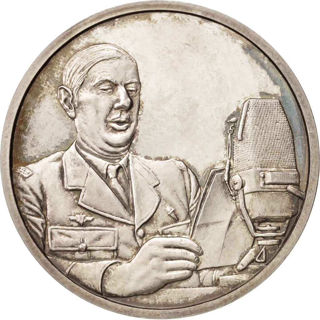 Francia, Medal, Résistance, Charles de Gaulle, History, SPL, Argento, 31