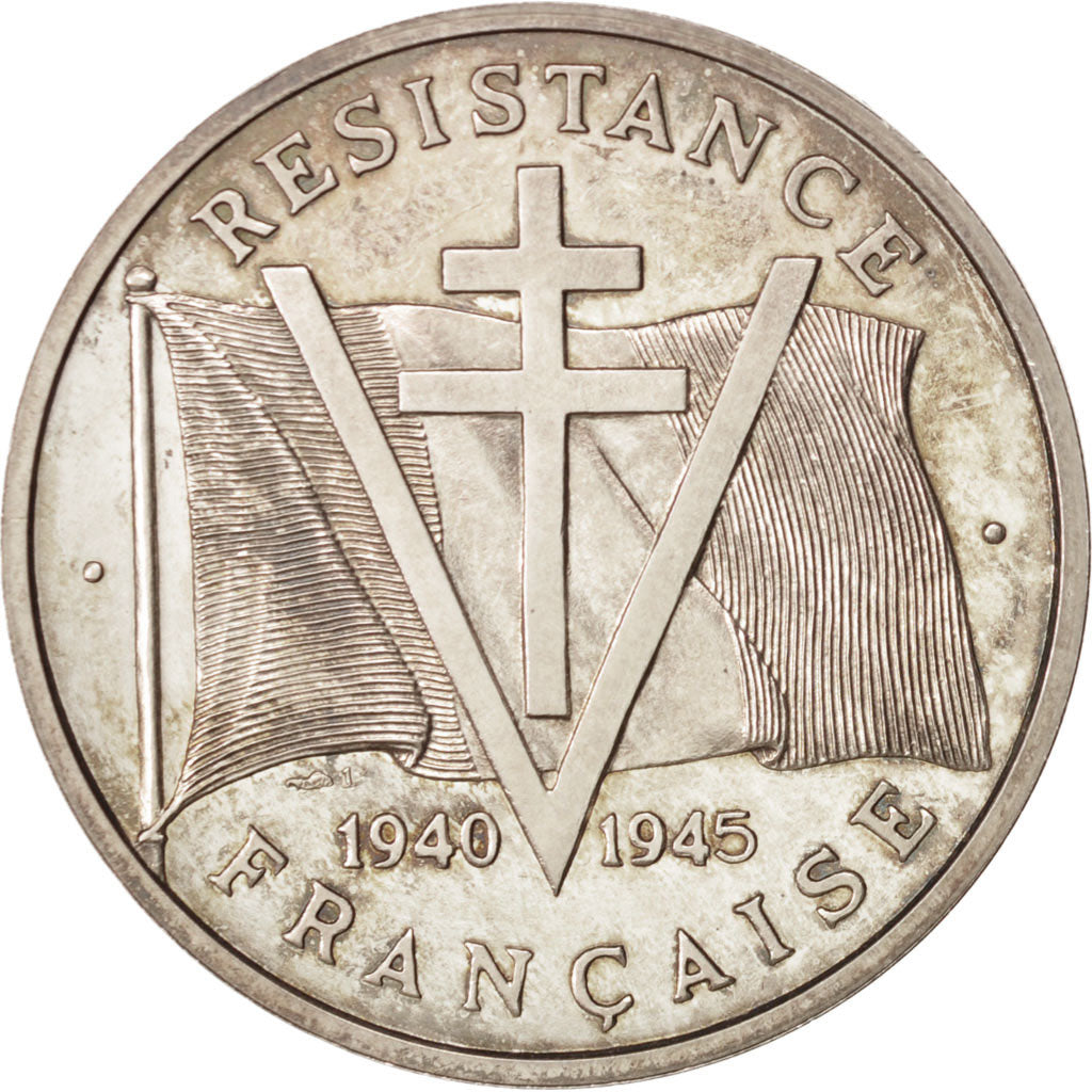 Francia, Medal, Résistance, Charles de Gaulle, History, SPL, Argento, 31