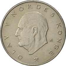 Moneta, Norvegia, Olav V, 5 Kroner, 1979, BB, Rame-nichel, KM:420