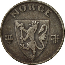 Norway, Haakon VII, 2 Öre, 1944, EF(40-45), Iron, KM:394