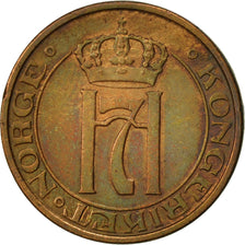 Norvège, Haakon VII, 2 Öre, 1940, TTB, Bronze, KM:371