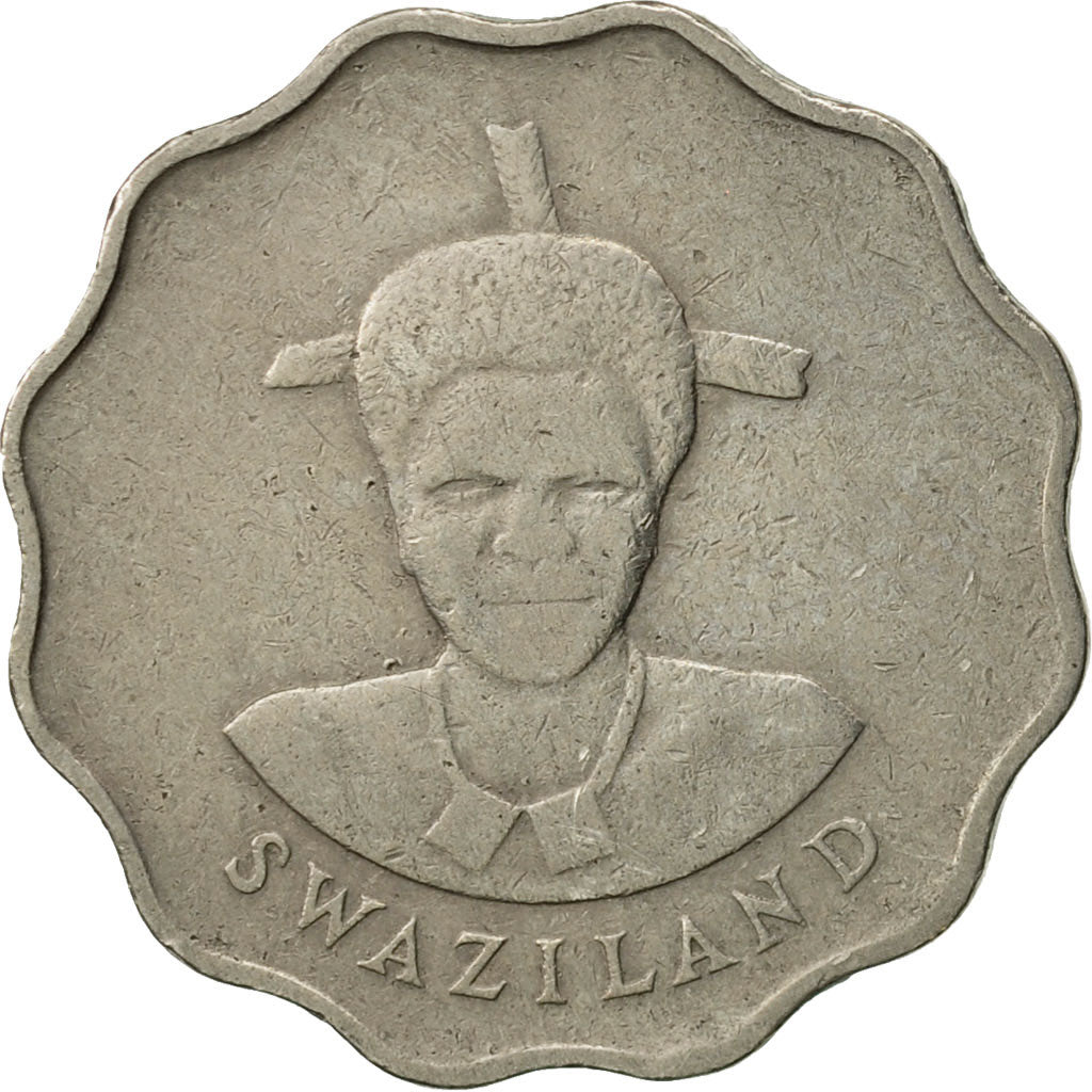 Monnaie, Swaziland, Queen Dzeliwe, 5 Cents, 1986, British Royal Mint, TTB
