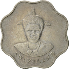 Swaziland, King Msawati III, 10 Cents, 1986, British Royal Mint, TTB