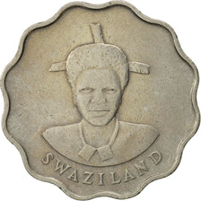 Monnaie, Swaziland, Queen Dzeliwe, 20 Cents, 1986, British Royal Mint, TTB