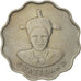 Moneda, Suazilandia, Queen Dzeliwe, 20 Cents, 1986, British Royal Mint, MBC