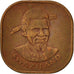 Moneta, Suazi, Sobhuza II, 2 Cents, 1974, British Royal Mint, EF(40-45), Bronze