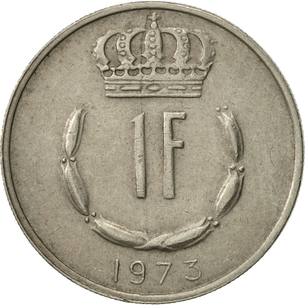 Munten, Luxemburg, Jean, Franc, 1973, ZF, Copper-nickel, KM:55