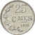 Coin, Luxembourg, Jean, 25 Centimes, 1970, AU(55-58), Aluminum, KM:45a.1