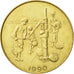 Coin, West African States, 10 Francs, 1990, Paris, AU(55-58), Aluminum-Bronze