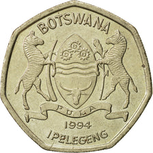 Botswana, 2 Pula, 1994, VZ, Nickel-brass, KM:25