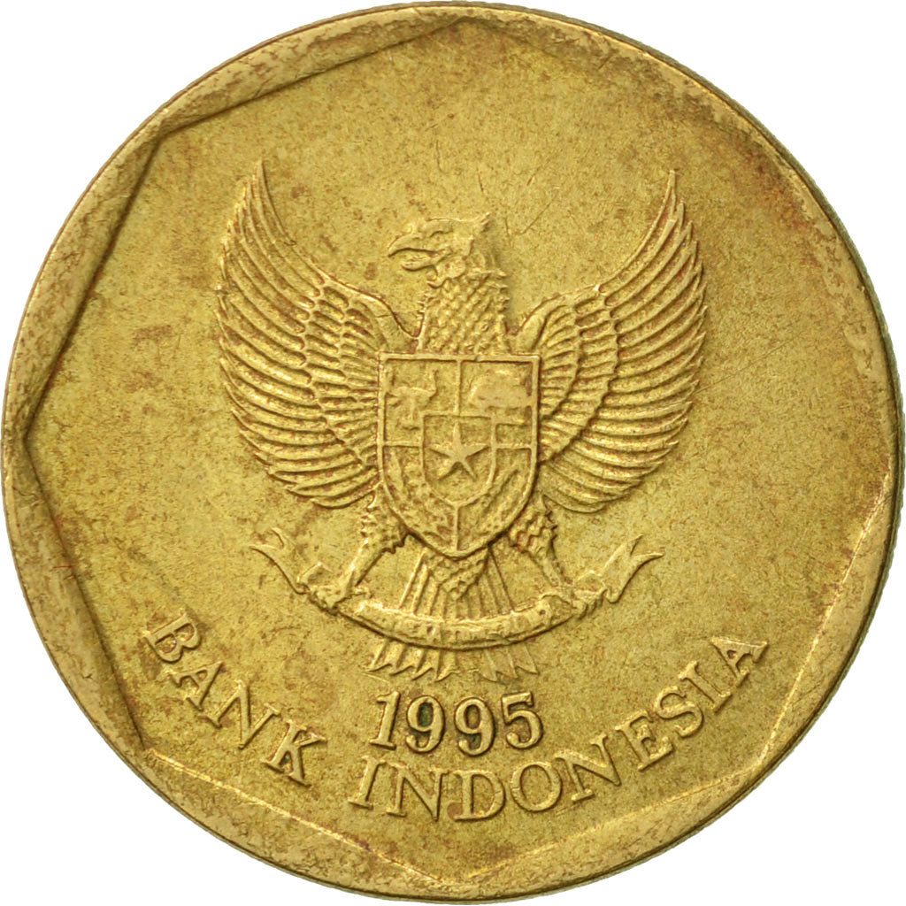Münze, Indonesien, 100 Rupiah, 1995, SS, Aluminum-Bronze, KM:53