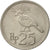Münze, Indonesien, 25 Rupiah, 1971, VZ, Copper-nickel, KM:34