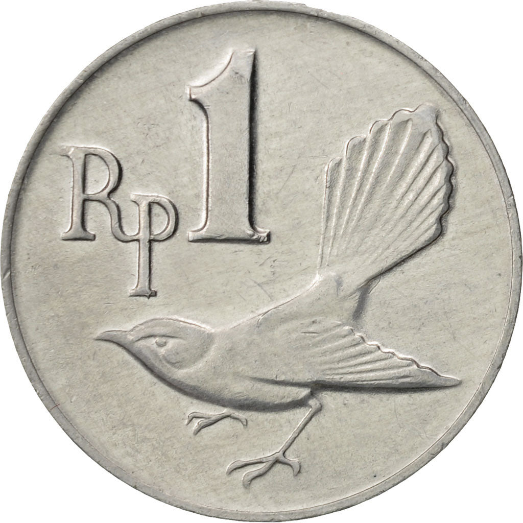 Coin, Indonesia, Rupiah, 1970, AU(55-58), Aluminum, KM:20