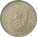 Coin, Czechoslovakia, 5 Korun, 1990, AU(50-53), Copper-nickel, KM:60
