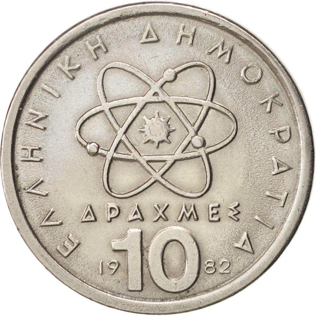 Greece, 10 Drachmes, 1982, KM:132