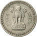 Coin, INDIA-REPUBLIC, 50 Naye Paise, 1963, EF(40-45), Nickel, KM:55