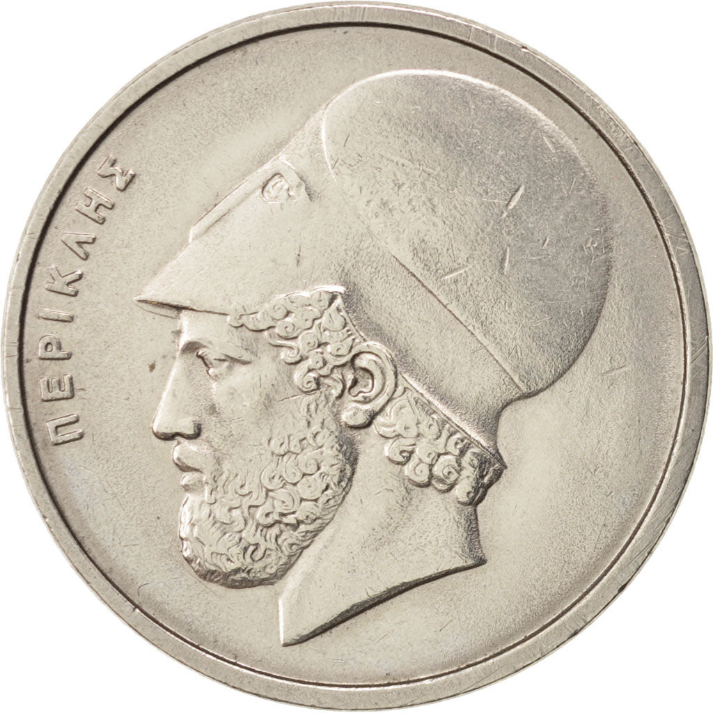 Moneta, Grecia, 20 Drachmes, 1982, SPL-, Rame-nichel, KM:133