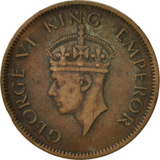 Münze, INDIA-BRITISH, George VI, 1/4 Anna, 1940, SS, Bronze, KM:530