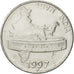 Coin, INDIA-REPUBLIC, 50 Paise, 1997, AU(55-58), Stainless Steel, KM:69