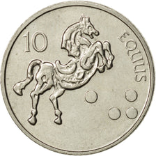 Coin, Slovenia, 10 Tolarjev, 2000, AU(55-58), Copper-nickel, KM:41