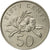 Singapore, 50 Cents, 1987, British Royal Mint, SPL-, Rame-nichel, KM:53.1