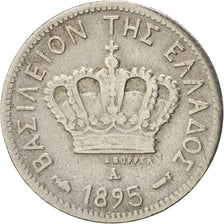 Greece, George I, 5 Lepta, 1895, Paris, KM:58