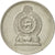 Coin, Sri Lanka, 50 Cents, 1975, AU(55-58), Copper-nickel, KM:135.1