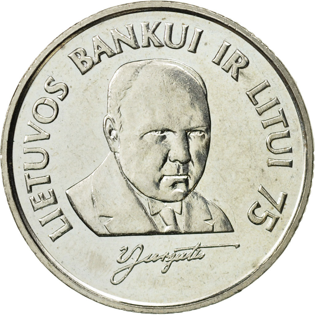 Lithuania, Litas, 1997, AU(55-58), Copper-nickel, KM:109