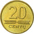 Munten, Lithouwen, 20 Centu, 1997, PR, Nickel-brass, KM:107