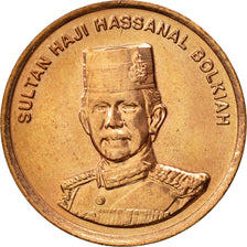 Monnaie, BRUNEI, Sultan Hassanal Bolkiah, Sen, 1994, SUP, Copper Clad Steel