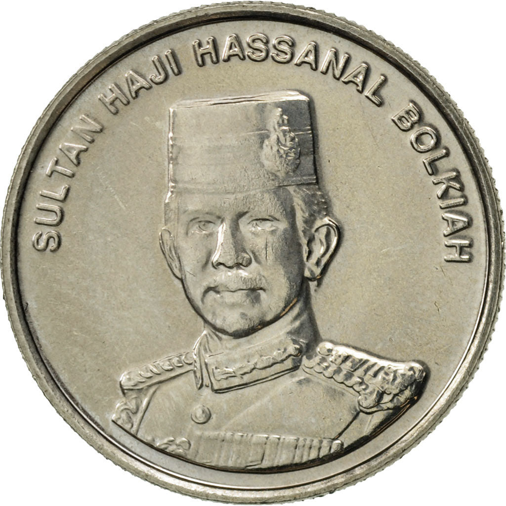 Monnaie, BRUNEI, Sultan Hassanal Bolkiah, 10 Sen, 1994, SUP, Copper-nickel