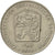 Coin, Czechoslovakia, 2 Koruny, 1974, EF(40-45), Copper-nickel, KM:75