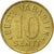 Coin, Estonia, 10 Senti, 1992, no mint, AU(50-53), Aluminum-Bronze, KM:22