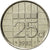 Moneta, Holandia, Beatrix, 25 Cents, 1982, AU(55-58), Nikiel, KM:204