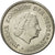 Moneta, Holandia, Juliana, 25 Cents, 1963, AU(55-58), Nikiel, KM:183