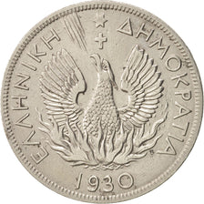 Münze, Griechenland, 5 Drachmai, 1930, SS, Nickel, KM:71.1