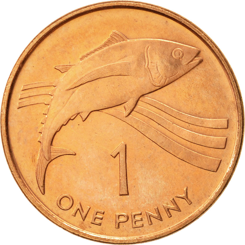 SAINT HELENA & ASCENSION, Elizabeth II, Penny, 1997, British Royal Mint