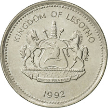 Lesotho, Letsie III, 10 Licente, Lisente, 1992, AU(55-58), Copper-nickel, KM:61