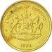 Lesotho, Letsie III, 5 Licente, Lisente, 1994, AU(55-58), Brass, KM:56