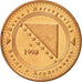 BOSNIA-HERZEGOVINA, 10 Feninga, 1998, British Royal Mint, EBC, Cobre chapado en