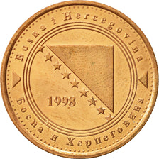 Coin, BOSNIA-HERZEGOVINA, 50 Feninga, 1998, British Royal Mint, AU(55-58)