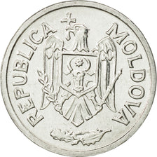 Coin, Moldova, 5 Bani, 1996, AU(55-58), Aluminum, KM:2